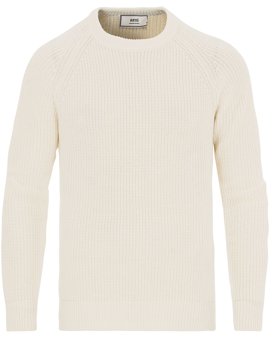 Homme | Pulls Et Tricots | AMI | Manches Raglan Pullover White