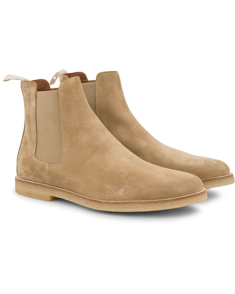 Homme | Common Projects Chelsea Boot Beige | Common Projects | Chelsea Boot Beige