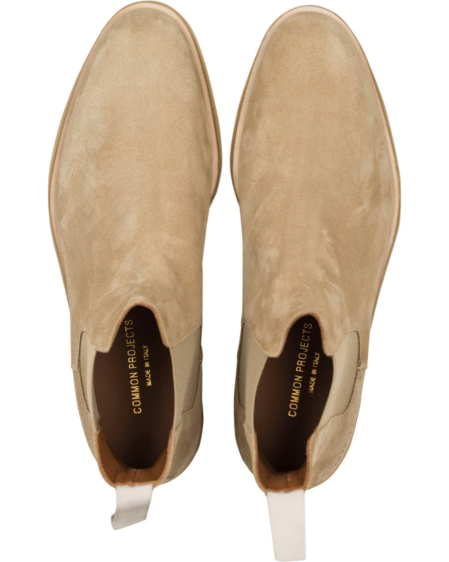 Homme | Common Projects Chelsea Boot Beige | Common Projects | Chelsea Boot Beige