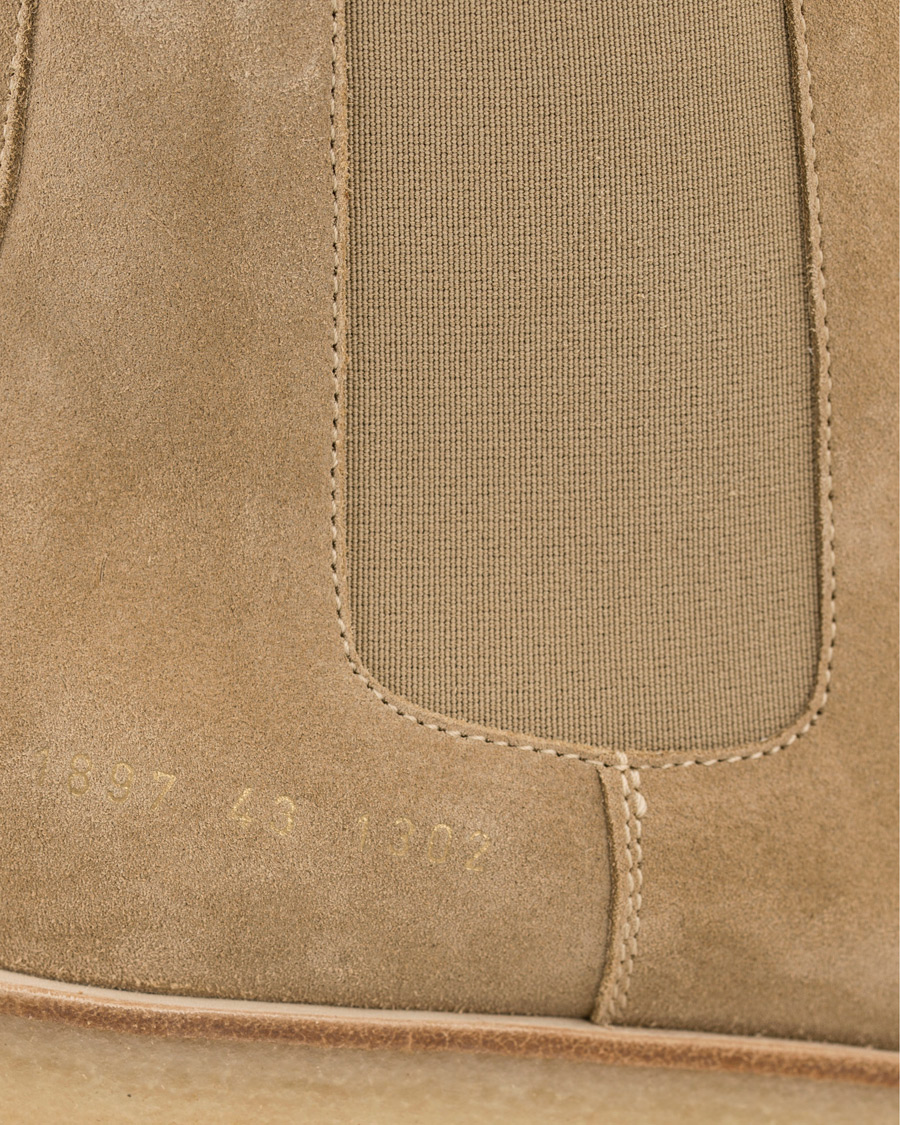 Homme | Common Projects Chelsea Boot Beige | Common Projects | Chelsea Boot Beige