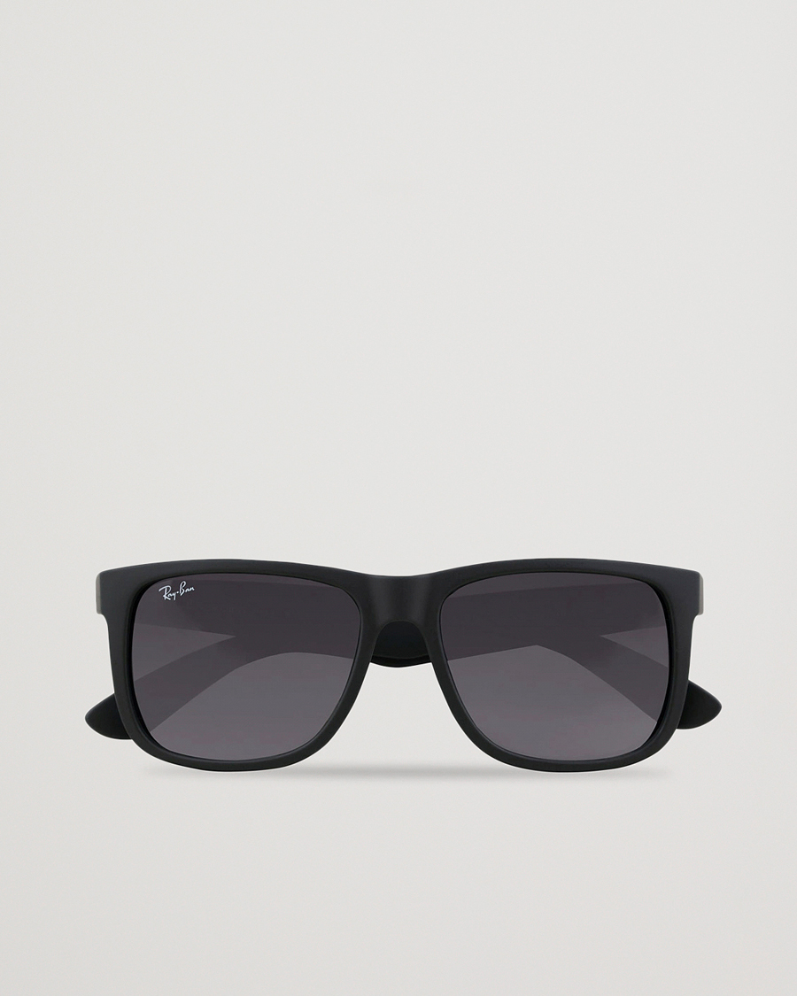 Heren | Zonnebrillen | Ray-Ban | 0RB4165 Justin Sunglasses Matte Black