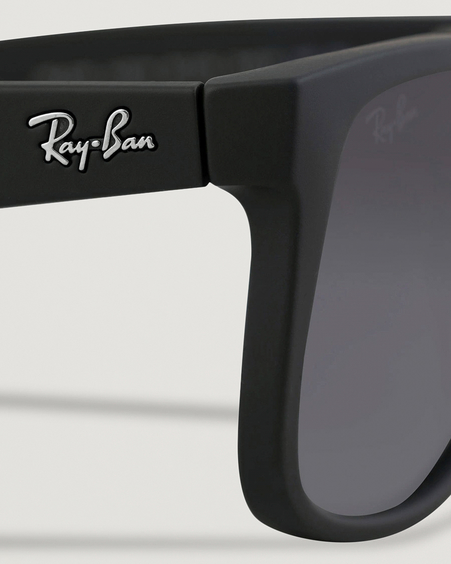Heren | Zonnebrillen | Ray-Ban | 0RB4165 Justin Sunglasses Matte Black