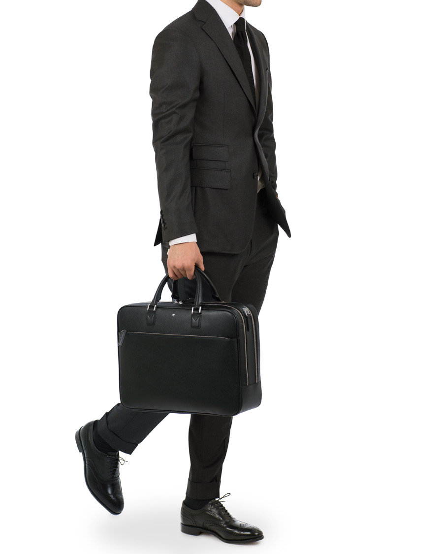 Homme | Montblanc Sartorial Document Case Large Black | Montblanc | Sartorial Document Case Large Black