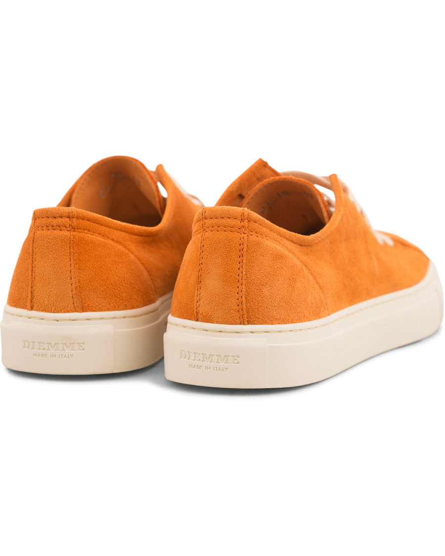 Homme | Diemme Loria Unlined Low Sneaker Sun Orange Deer Suede | Diemme | Loria Unlined Low Sneaker Sun Orange Deer Suede