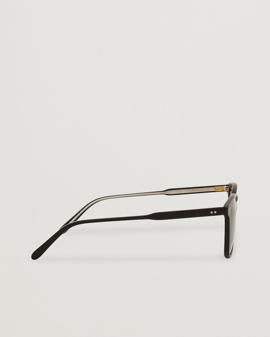 Homme | Lunettes De Soleil | Garrett Leight | Brooks 47 Sunglasses Matte Black/Blue Smoke Polarized
