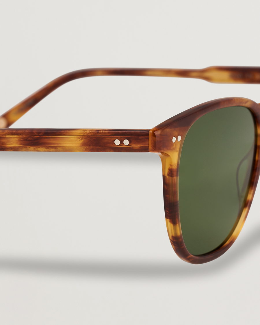 Homme | Lunettes De Soleil | Garrett Leight | Brooks 47 Sunglasses Pinewood/Pure Green