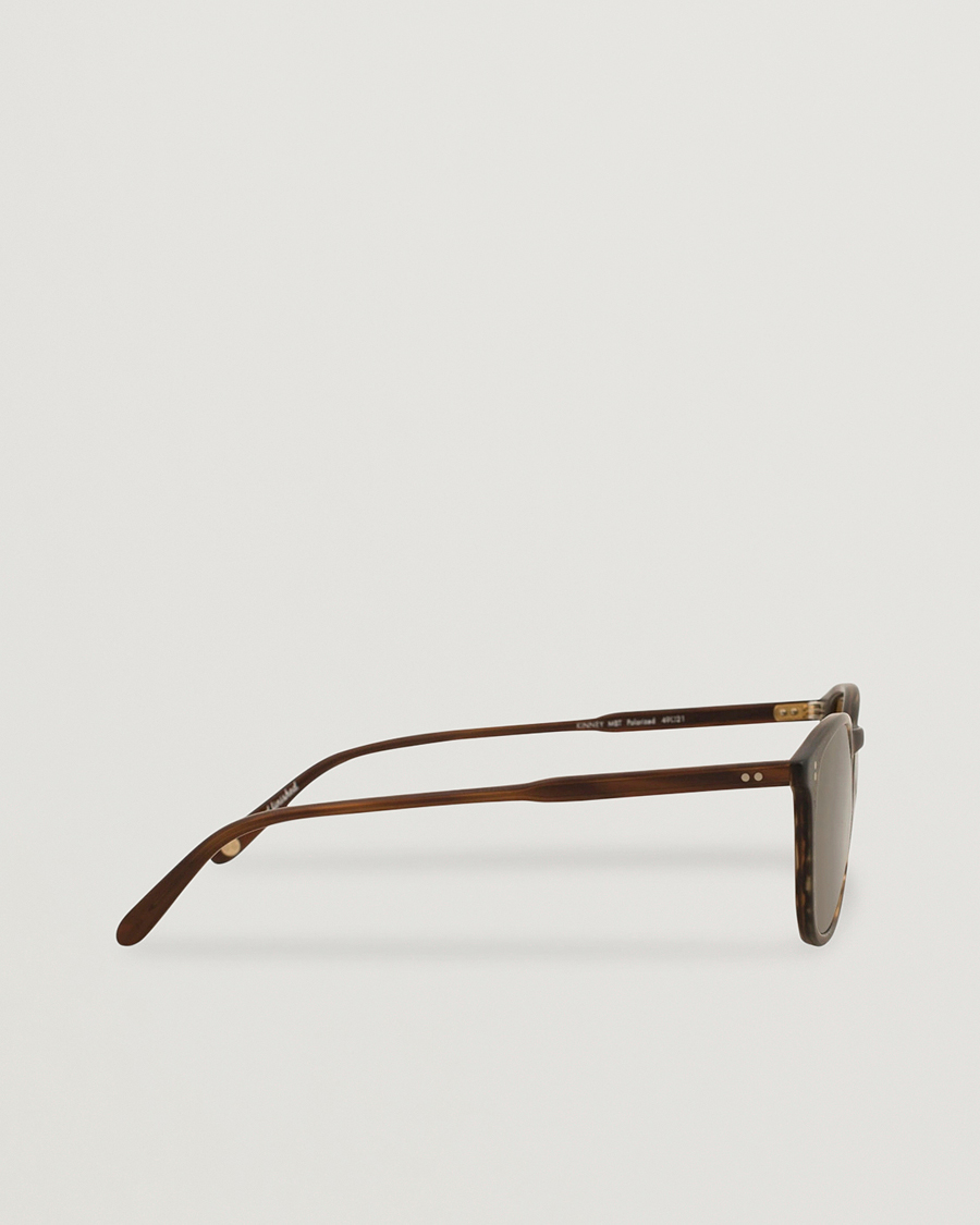 Homme | Lunettes De Soleil | Garrett Leight | Kinney 49 Sunglasses Matte Brandy Tortoise/Brown Polarized