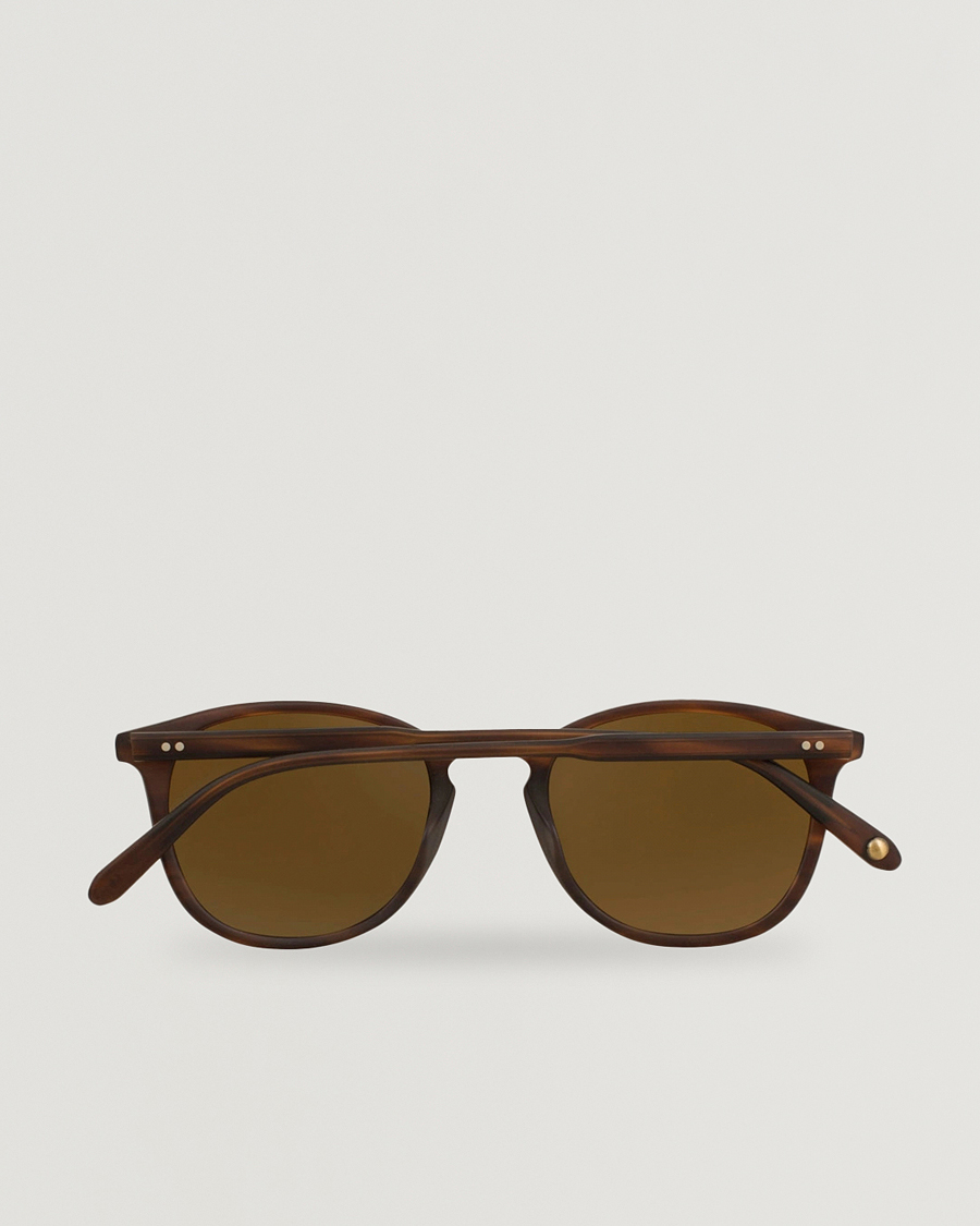 Homme | Lunettes De Soleil | Garrett Leight | Kinney 49 Sunglasses Matte Brandy Tortoise/Brown Polarized