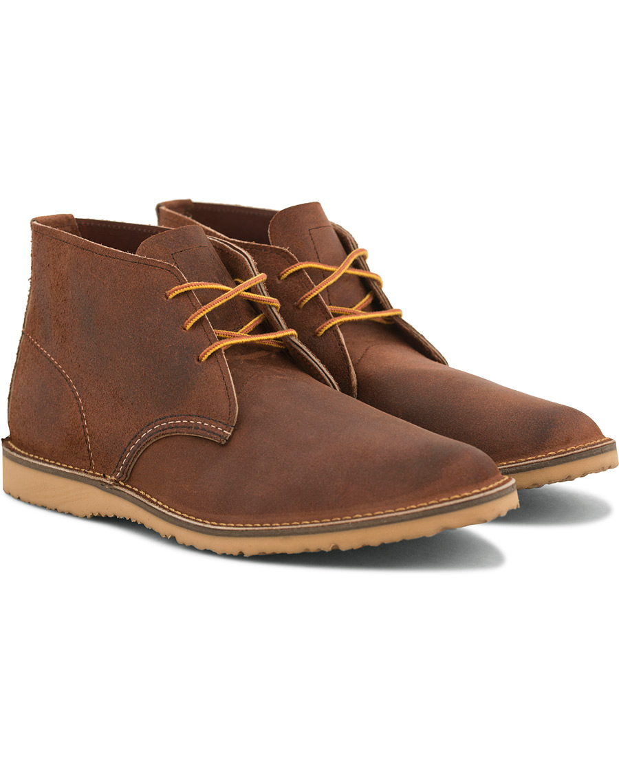Homme | Red Wing Shoes Weekender Chukka Maple Muleskinner Leather | Red Wing Shoes | Weekender Chukka Maple Muleskinner Leather