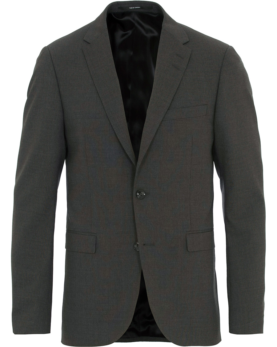 Homme | Blazers | Tiger of Sweden | Henrie Wool Stretch Blazer Grey