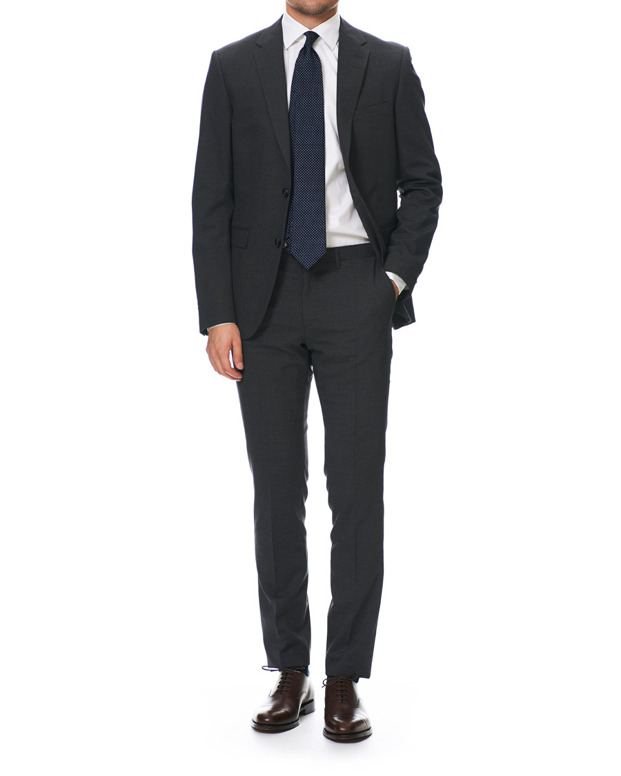 Homme | Blazers | Tiger of Sweden | Henrie Wool Stretch Blazer Grey
