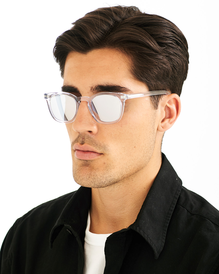 Homme | Lunettes De Soleil | Saint Laurent | SL 28 Sunglasses Crystal