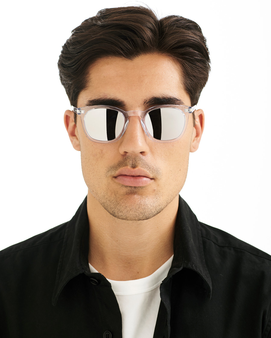 Homme | Lunettes De Soleil | Saint Laurent | SL 28 Sunglasses Crystal
