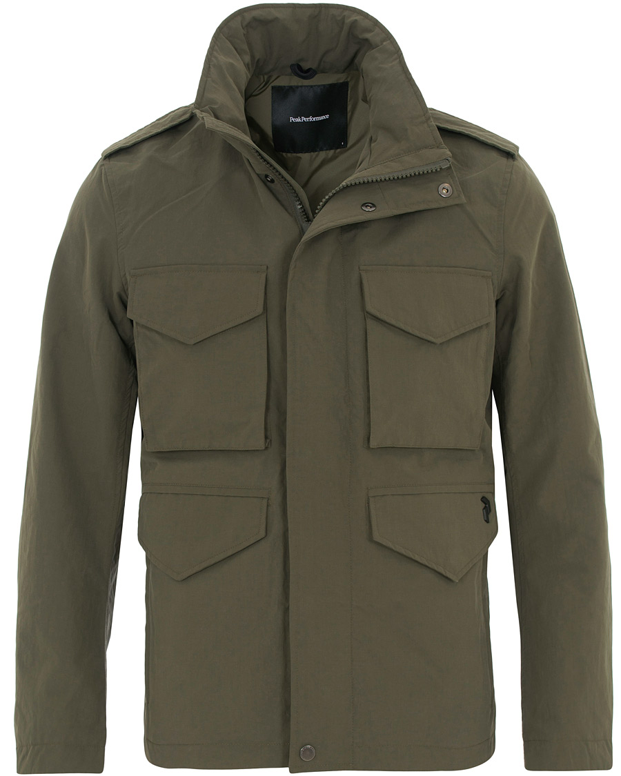 Homme | Manteaux Et Vestes | Peak Performance | Hunt Fieldjacket Green