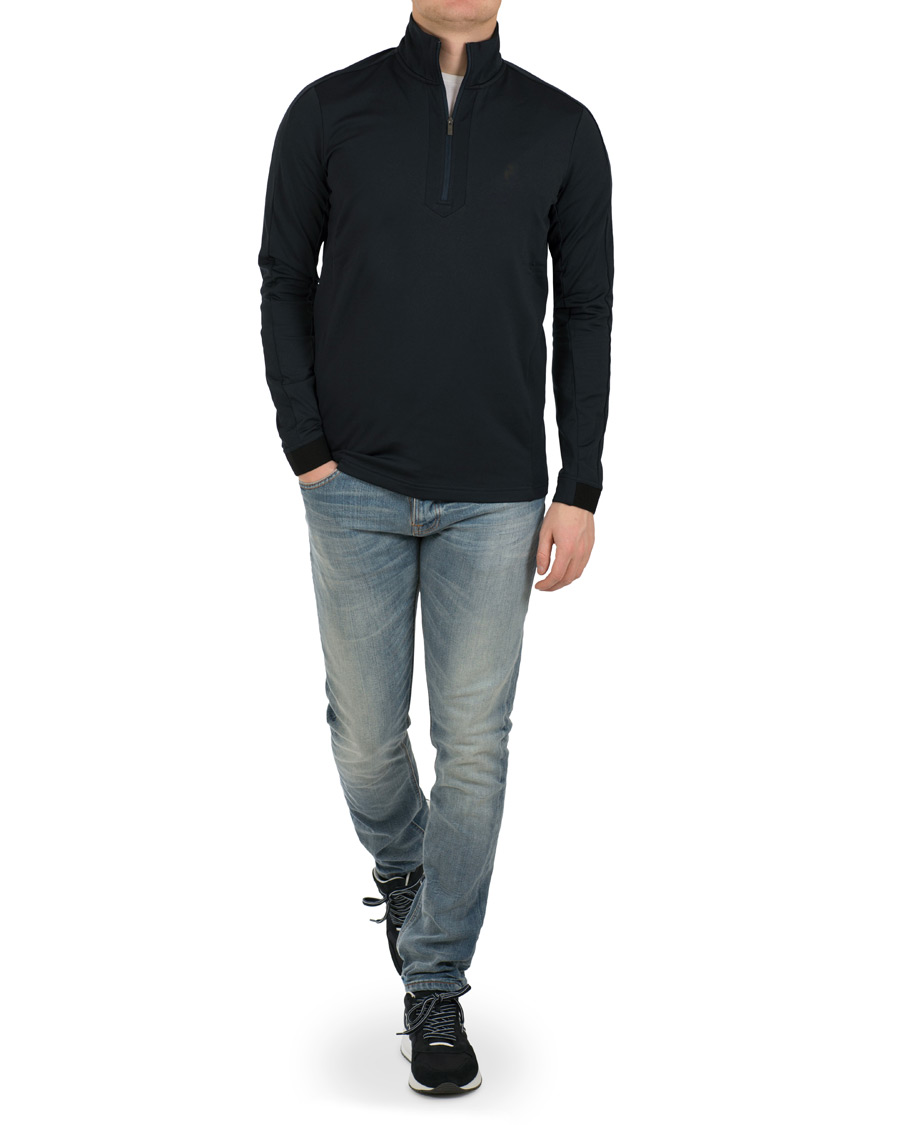 Heren | Truien | Peak Performance | Ace Mid Tech Half Zip Navy