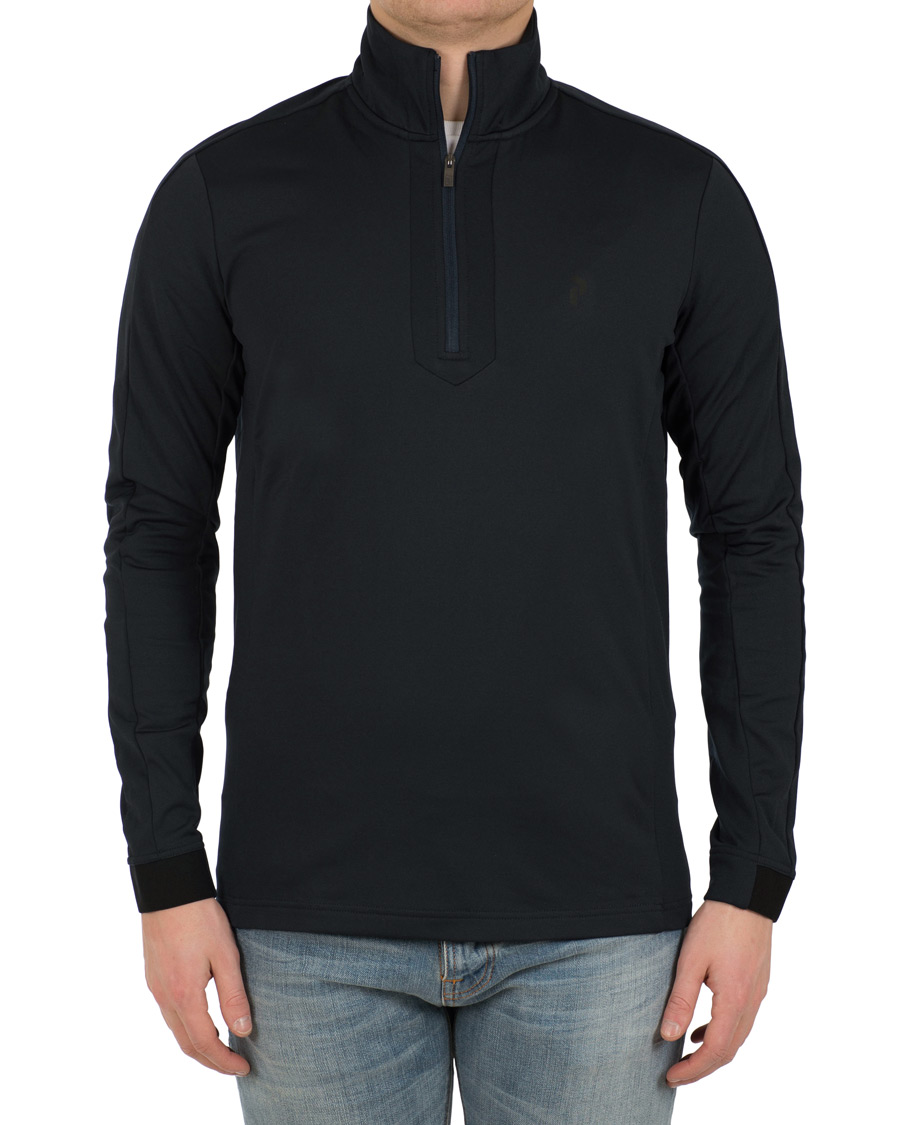 Heren | Truien | Peak Performance | Ace Mid Tech Half Zip Navy