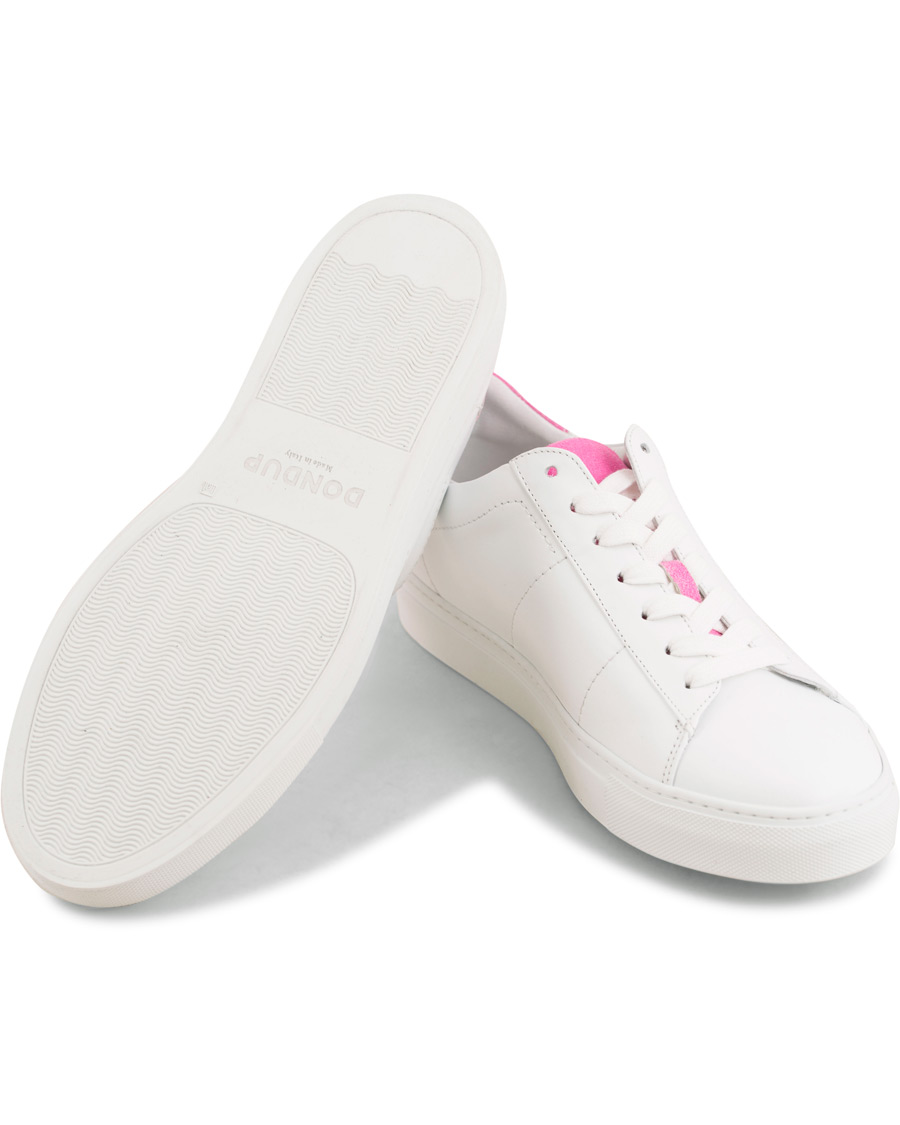 Homme | Dondup Scarpe Suede Sneakers White | Dondup | Scarpe Suede Sneakers White