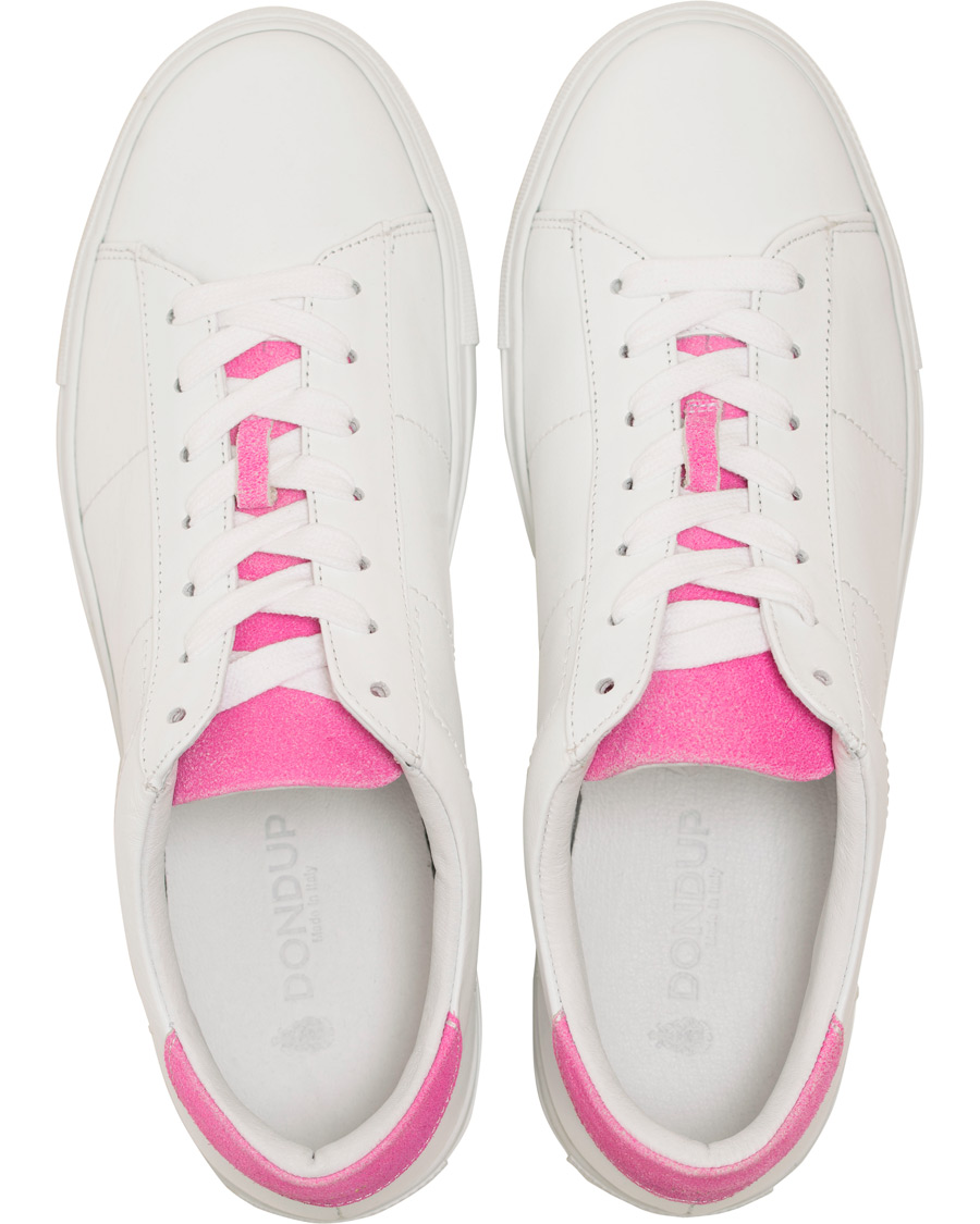 Homme | Dondup Scarpe Suede Sneakers White | Dondup | Scarpe Suede Sneakers White