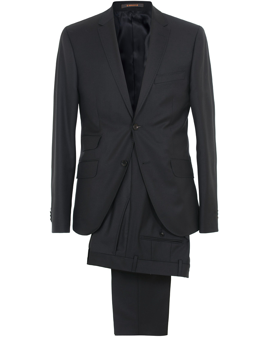 Homme | Costumes | Morris | Charles Wool Suit Navy