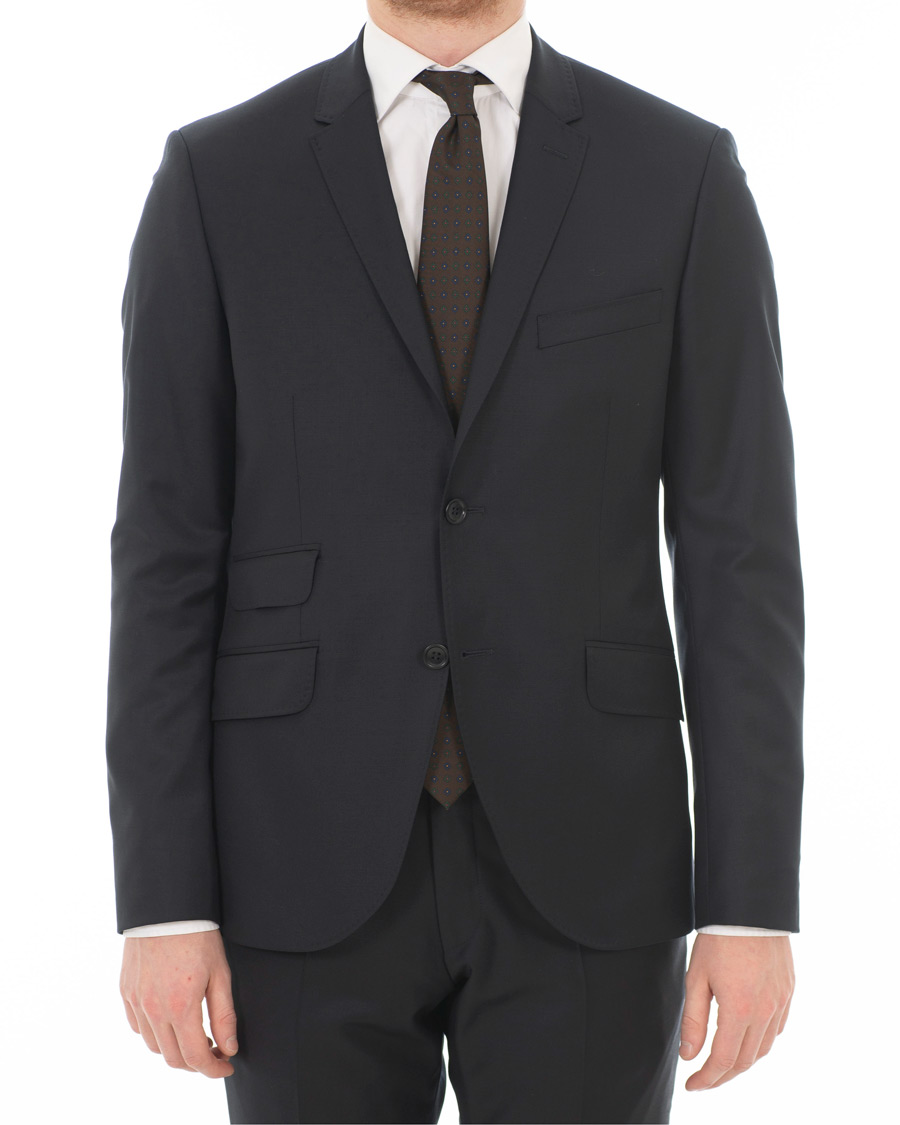 Homme | Costumes | Morris | Charles Wool Suit Navy