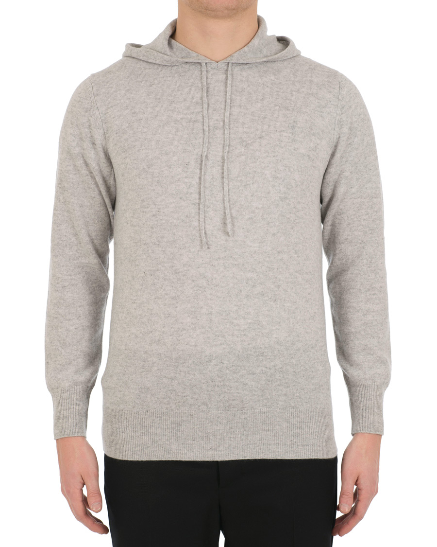 Homme | Pulls Et Tricots | Soft Goat | Cashmere Hoodie Light Grey