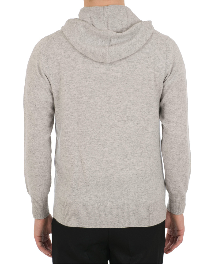 Homme | Pulls Et Tricots | Soft Goat | Cashmere Hoodie Light Grey