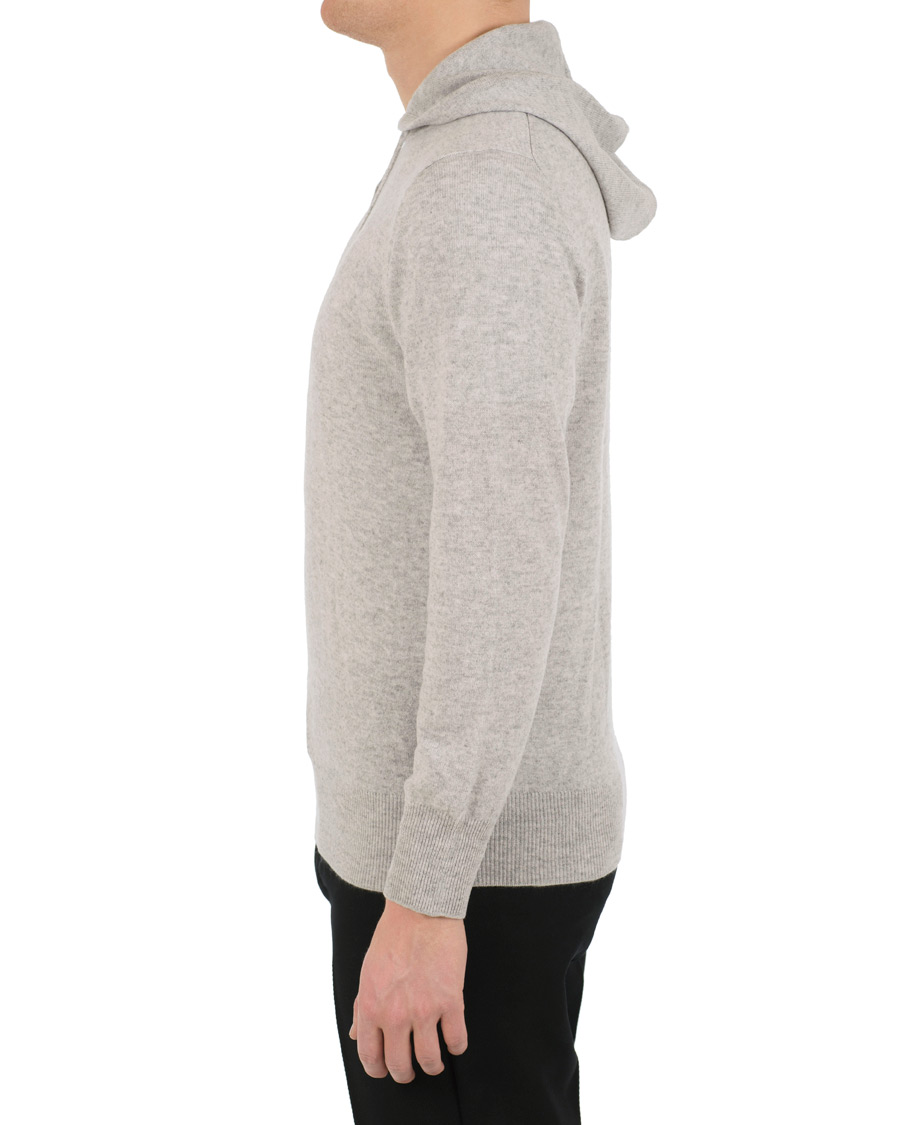 Homme | Pulls Et Tricots | Soft Goat | Cashmere Hoodie Light Grey