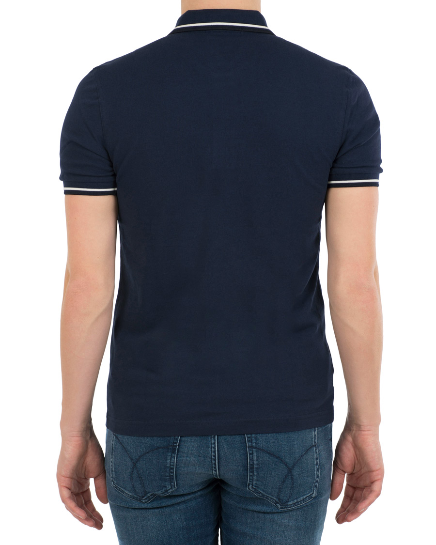 Homme | Polos | Fred Perry | Twin Tip Polo Carbon Blue