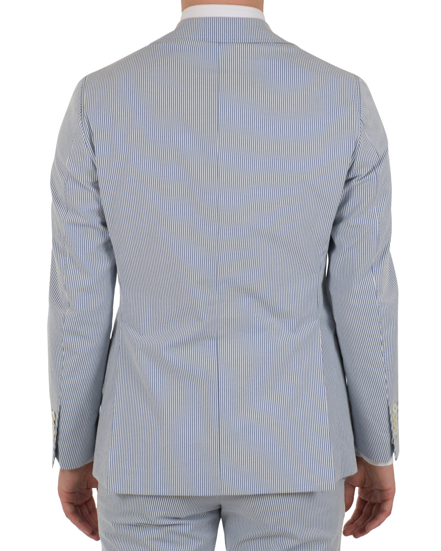 Homme | Blazers | Morris Heritage | John Dandy Stripe Suit Blazer Light Blue