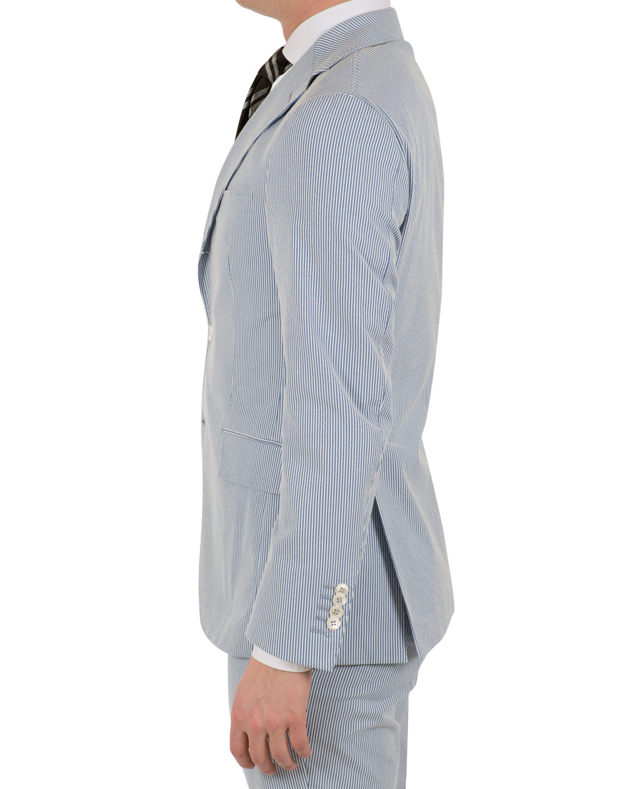 Homme | Blazers | Morris Heritage | John Dandy Stripe Suit Blazer Light Blue