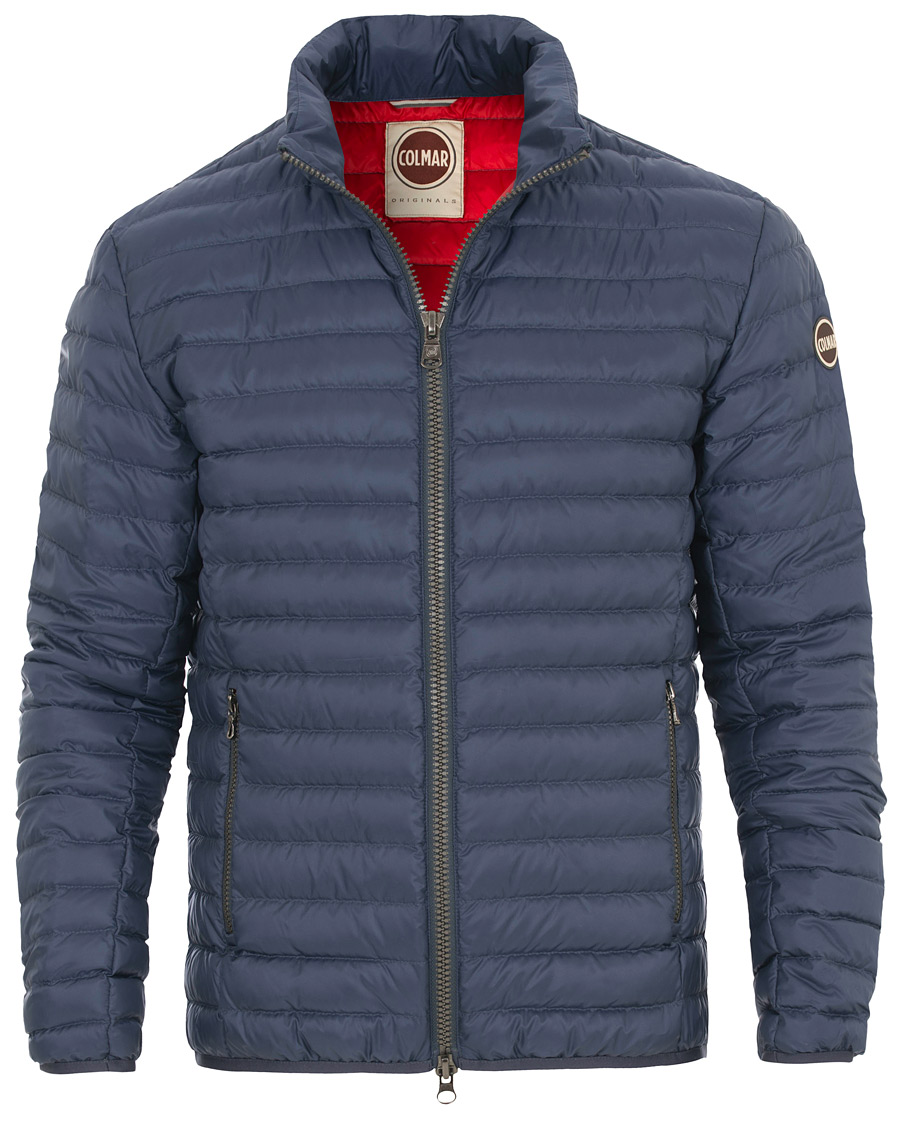 Heren | Jassen | Colmar | Lightweight Down Jacket Jeans Blue