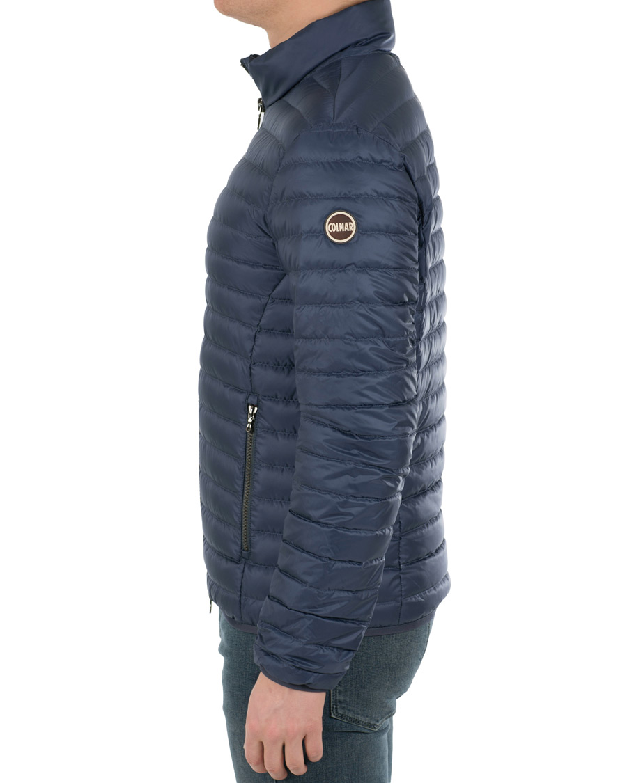 Heren | Jassen | Colmar | Lightweight Down Jacket Jeans Blue