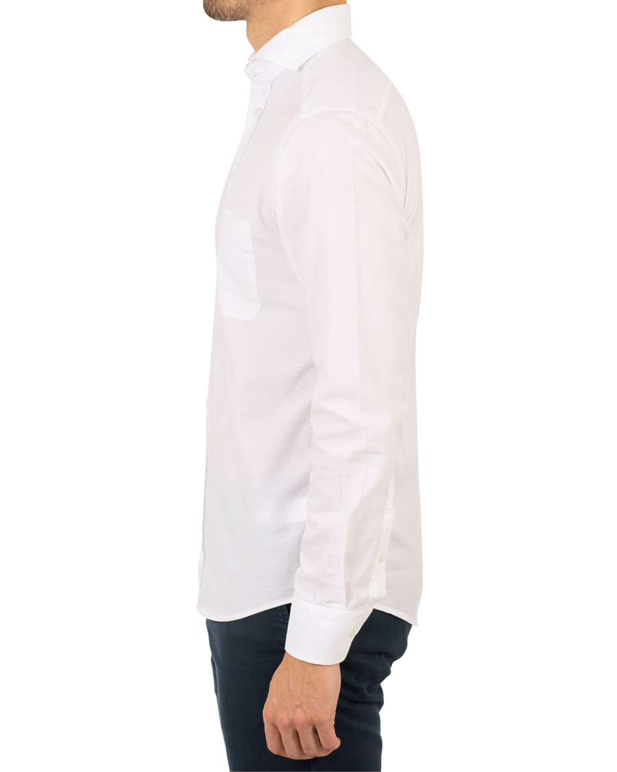 Homme | Chemises | Eton | Slim Fit Cotton/Silk Shirt White