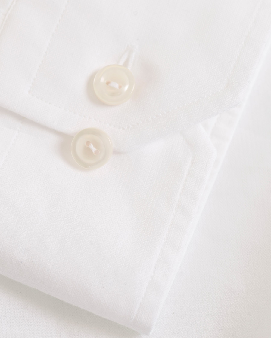 Homme | Chemises | Eton | Slim Fit Cotton/Silk Shirt White