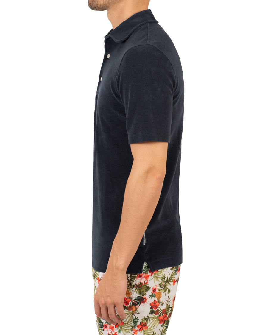 Homme | Polos | NN07 | Quince Terry Polo Navy
