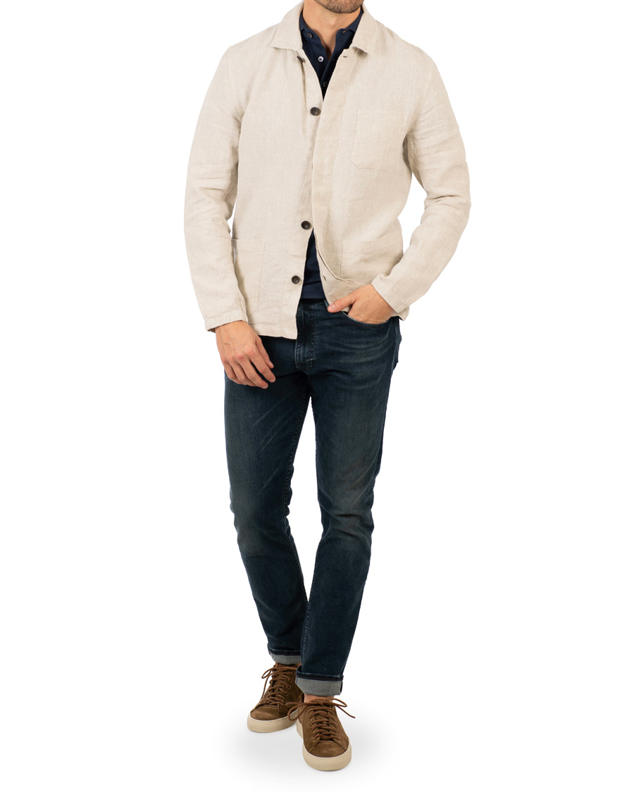 Heren | Blazers | NN07 | Oscar Linen Blazer Oat