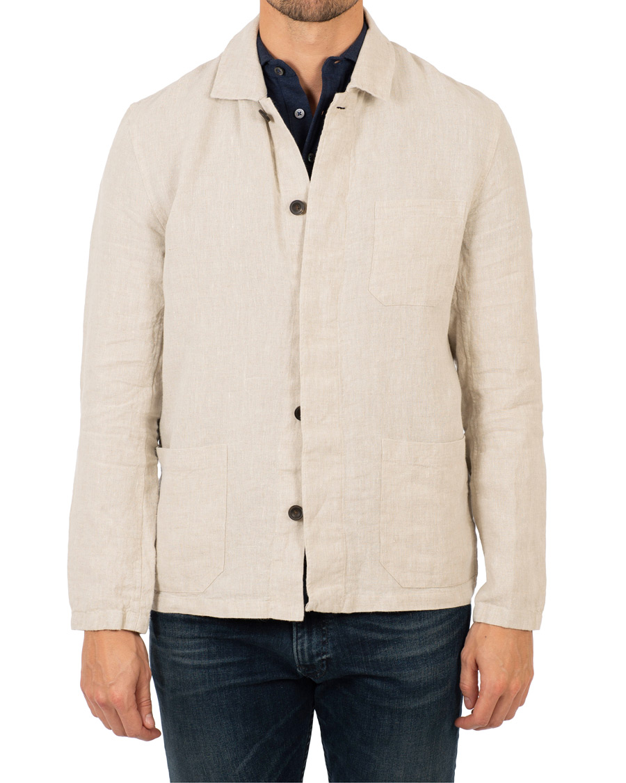 Heren | Blazers | NN07 | Oscar Linen Blazer Oat