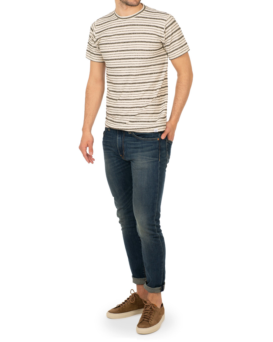 Homme | T-shirts | Norse Projects | Niels Texture Stripe Tee Kelp Green