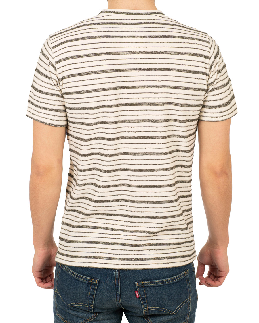 Homme | T-shirts | Norse Projects | Niels Texture Stripe Tee Kelp Green