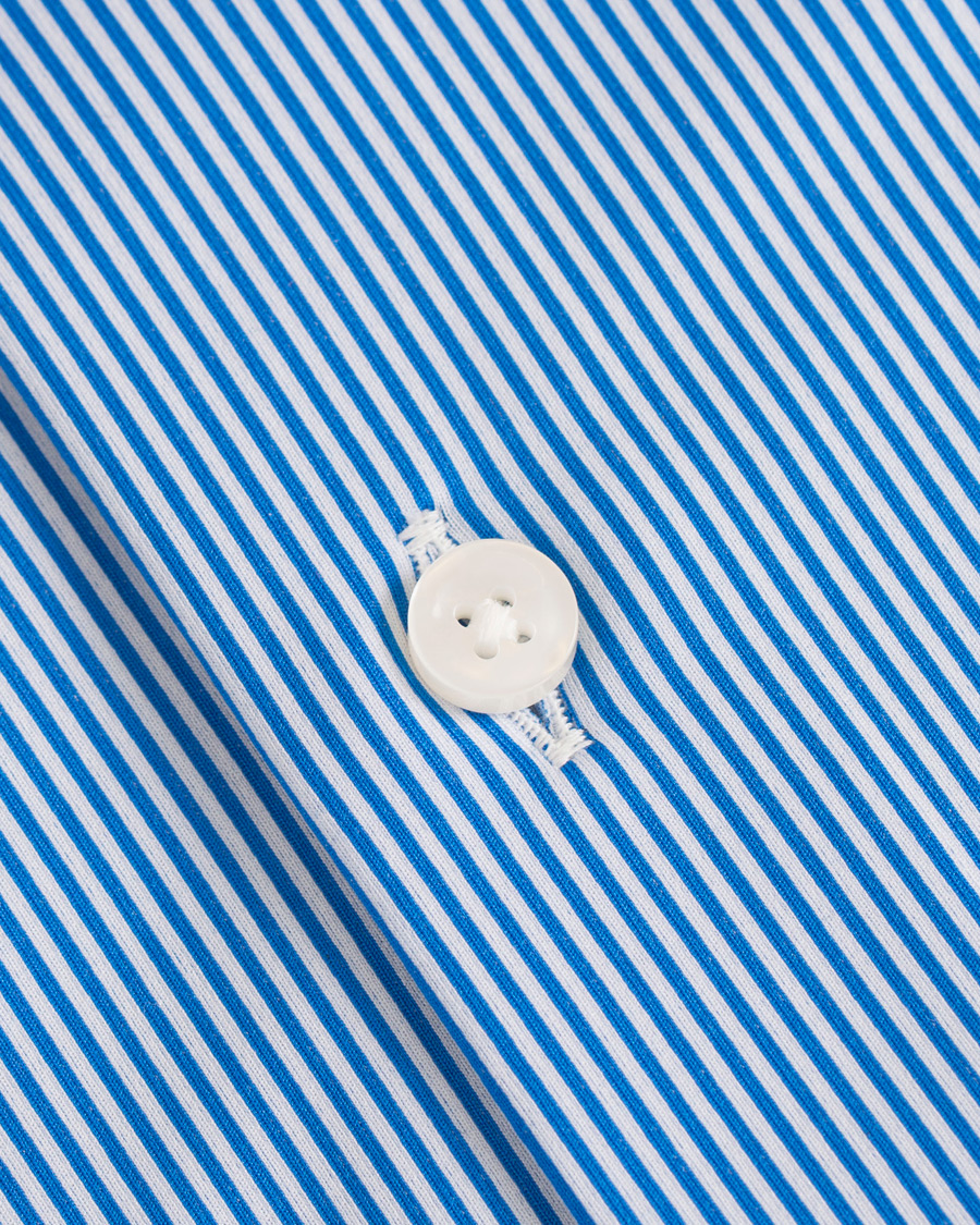 Homme | Chemises | BOSS BLACK | BOSS Jenno Slim Fit Super Stretch Shirt White/Blue