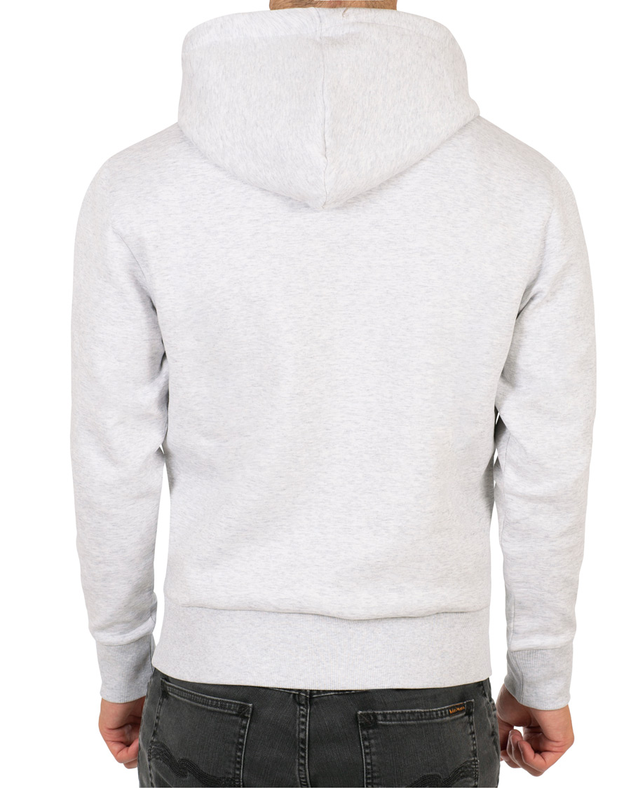 Homme | Pulls Et Tricots | BOSS GREEN | BOSS Athleisure Sly Logo Hoodie Light Grey Melange