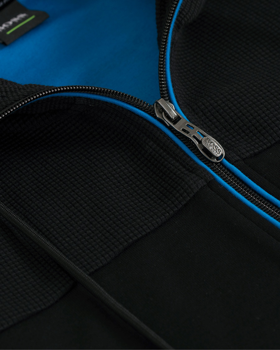 Homme | Pulls Et Tricots | BOSS GREEN | BOSS Athleisure Saggy Full Zip Hoodie Black