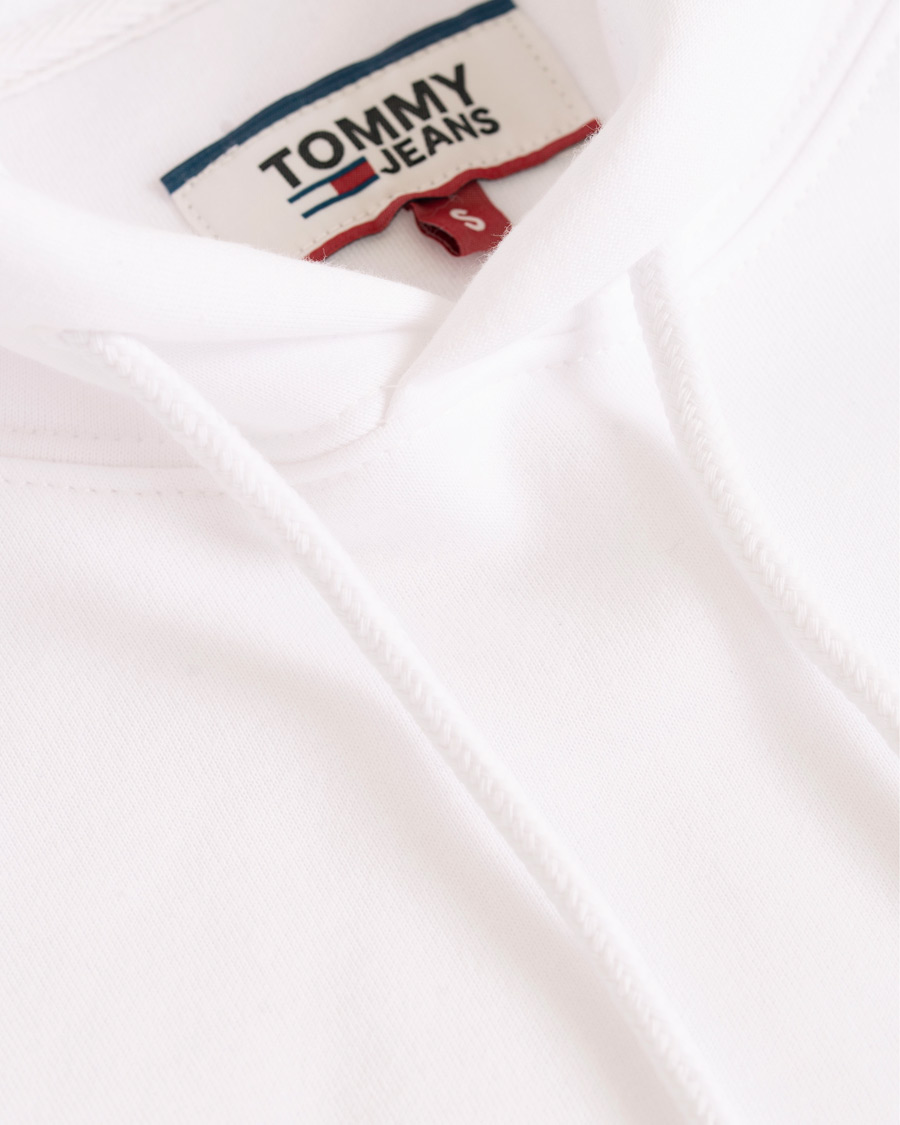 Homme | Pulls Et Tricots | Tommy Jeans | Corp Logo Hoodie White