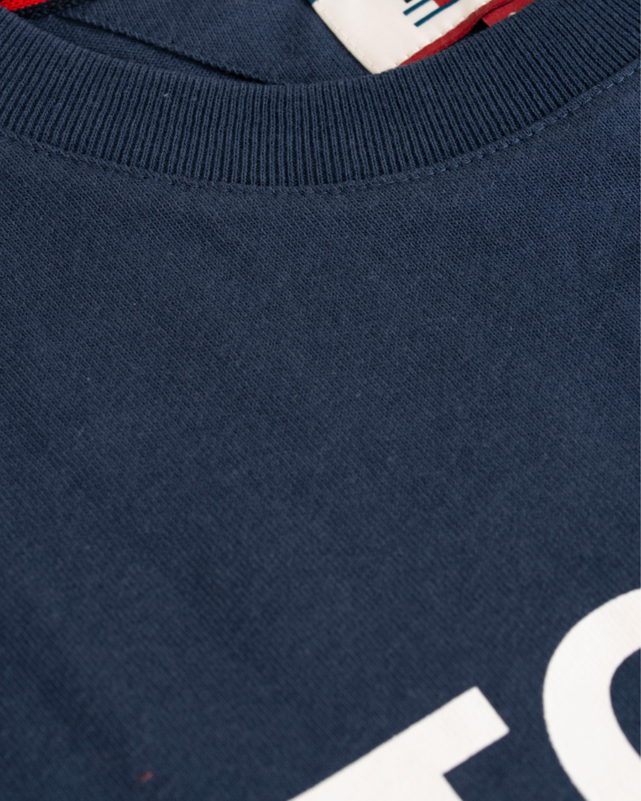 Homme | T-shirts | Tommy Jeans | Classic Logo Crew Neck Tee Black Iris