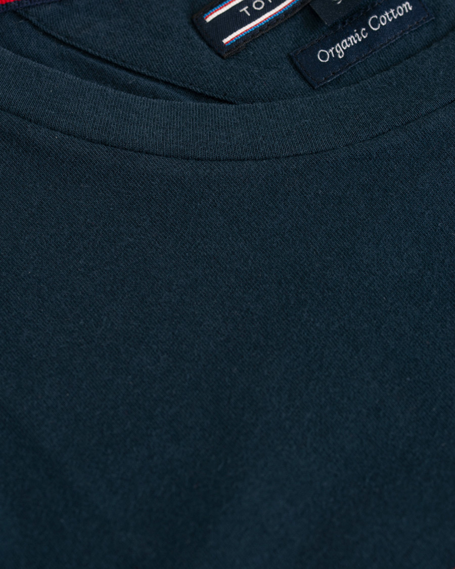 Homme | T-shirts | Tommy Hilfiger | Logo Band Graphic Long Sleeve Tee Navy Blazer