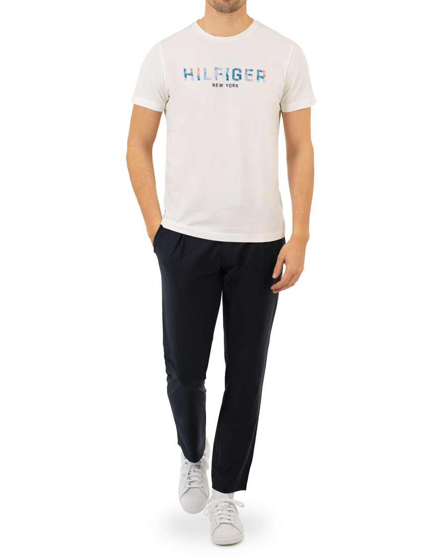 Heren | T-shirts | Tommy Hilfiger | Floral Logo Graphic Tee Snow White