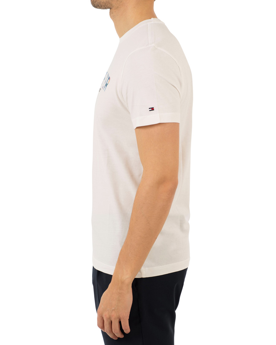 Heren | T-shirts | Tommy Hilfiger | Floral Logo Graphic Tee Snow White