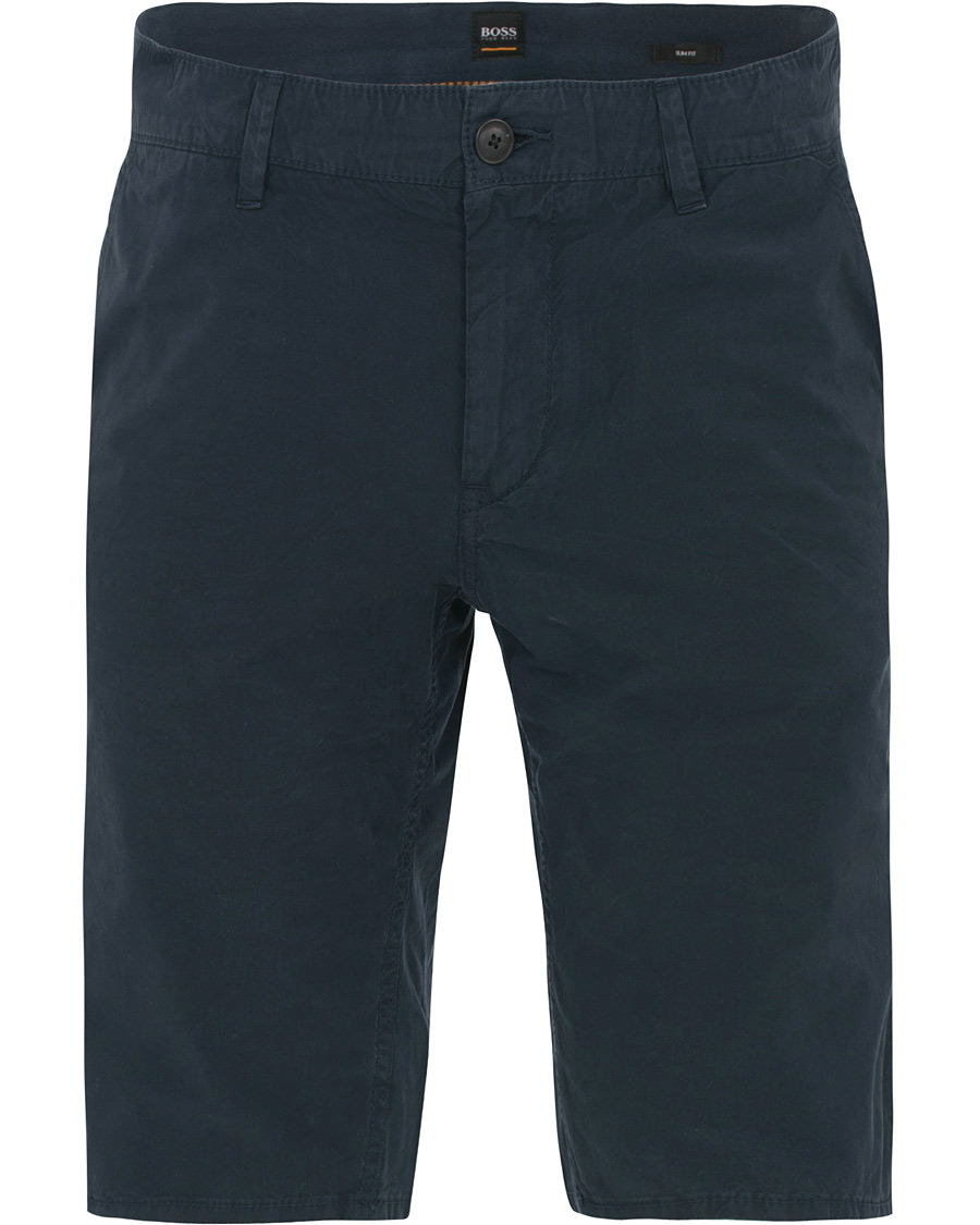 Homme | Shorts | BOSS ORANGE | BOSS Casual Chino Slim Fit Shorts Navy