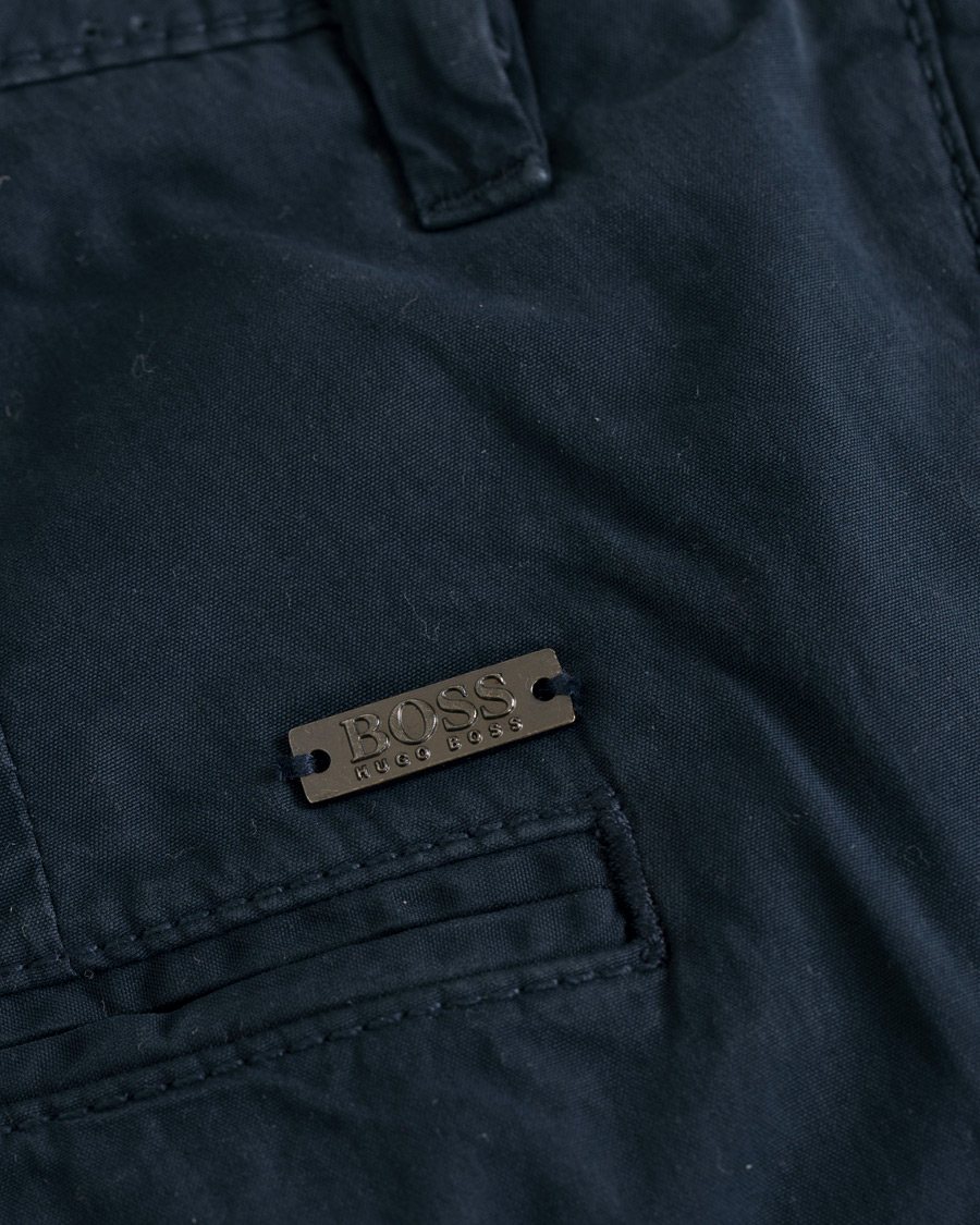 Homme | Shorts | BOSS ORANGE | BOSS Casual Chino Slim Fit Shorts Navy