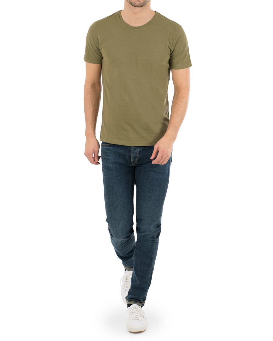 Homme | T-shirts | A Day's March | Organic Tee Thyme Green